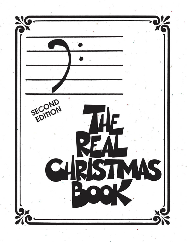 The Real Christmas Book 2nd Edition Bass Clef Edition