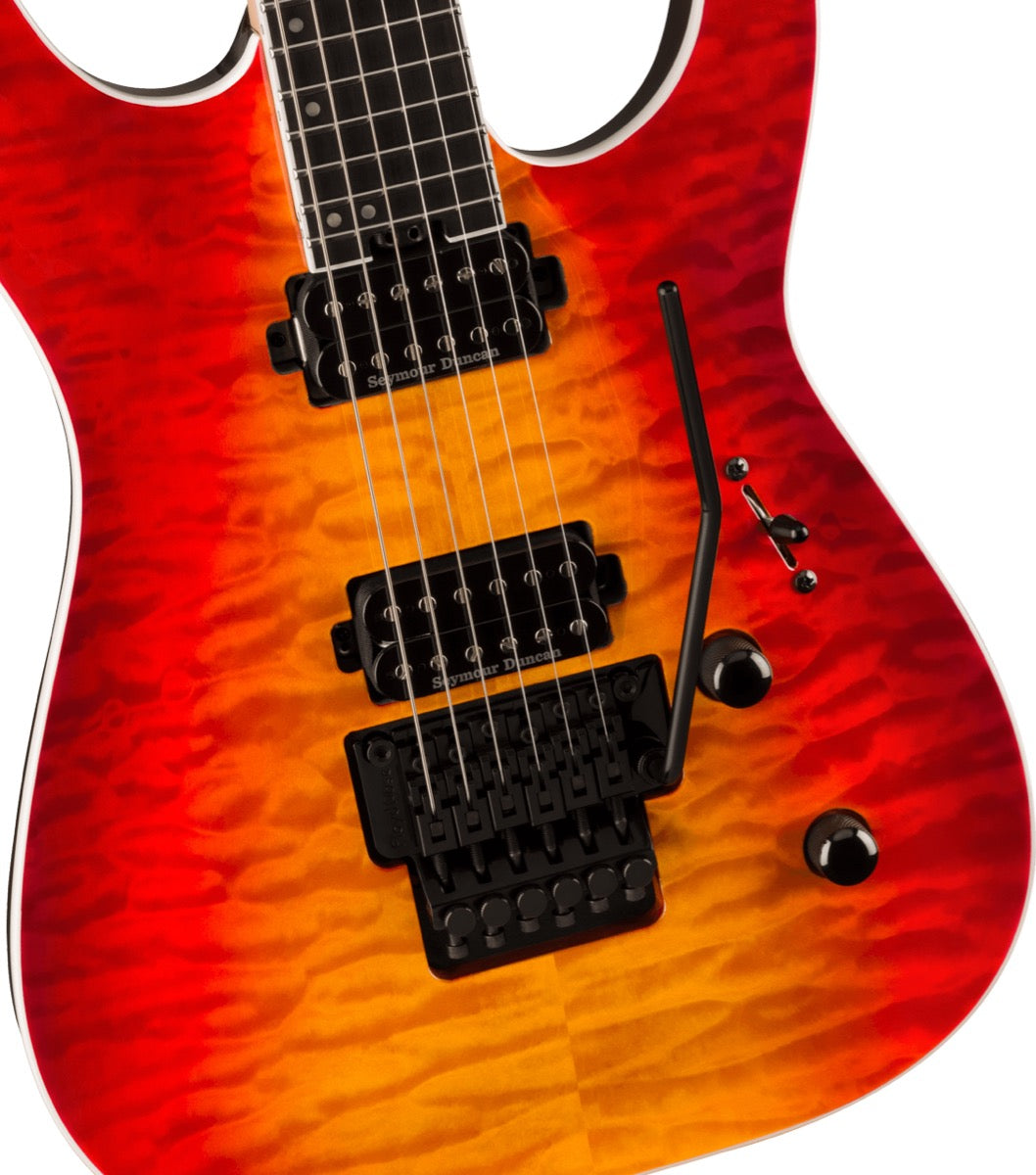 Jackson Pro Plus Series Dinky DKAQ in Firestorm