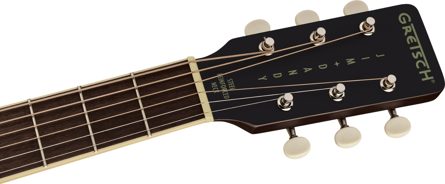 Gretsch Jim Dandy Concert Acoustic Guitar in Deep Cherry Burst