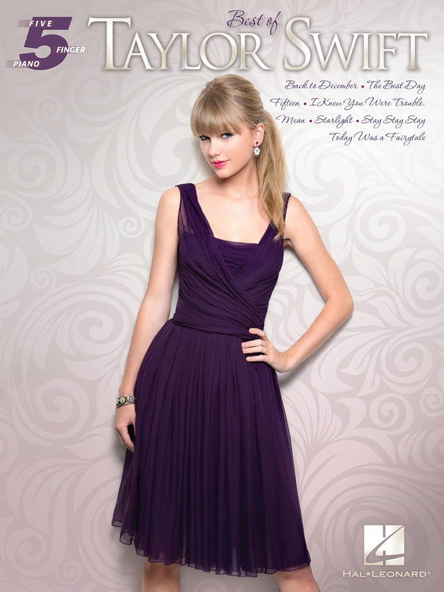 Best of Taylor Swift Songbook Five Finger Piano