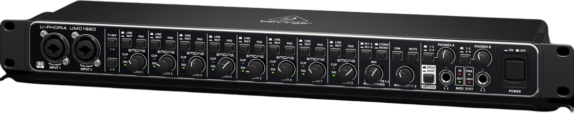 Behringer UMC1820 Audio Interface