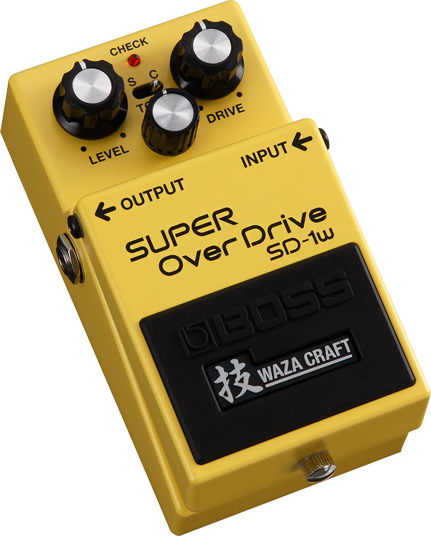 Boss SD1W Waza Craft Special Edition SUPER OverDrive Pedal