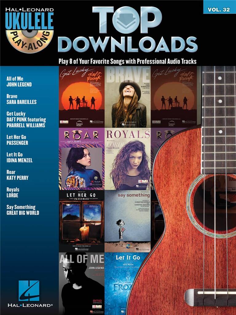 Top Downloads Ukulele Play Along Volume 32 Bk/Cd