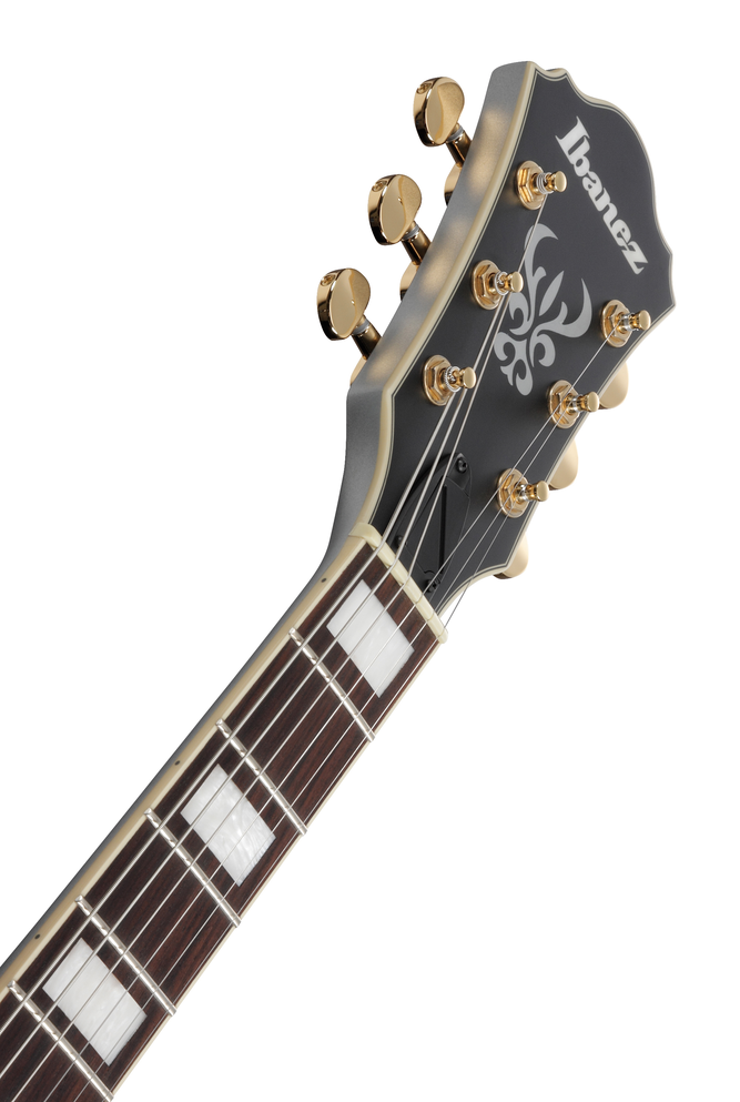 Ibanez Artcore AS73G Semi Hollow Electric Guitar in Moonstone Silver Flat