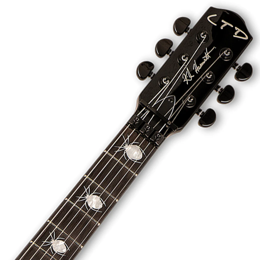 ESP LTD KH 3 SPIDER Kirk Hammett Signature Series Electric Guitar in Black