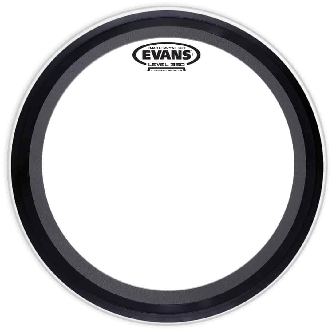 Evans 20" EMAD Heavyweight Clear Drumheads