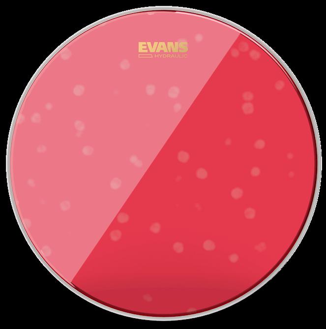 Evans 22" Hydraulic Red Drumheads