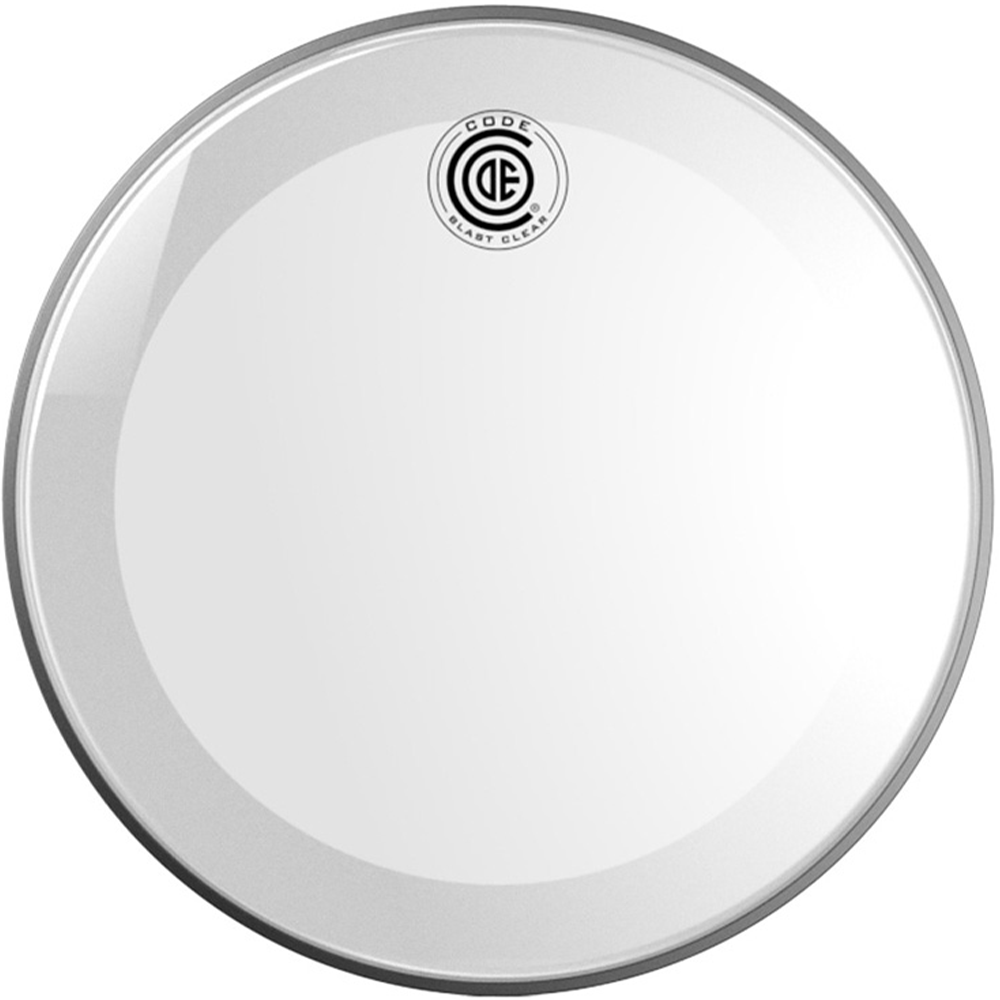 Code 22" Blast Clear Bass Drum Head