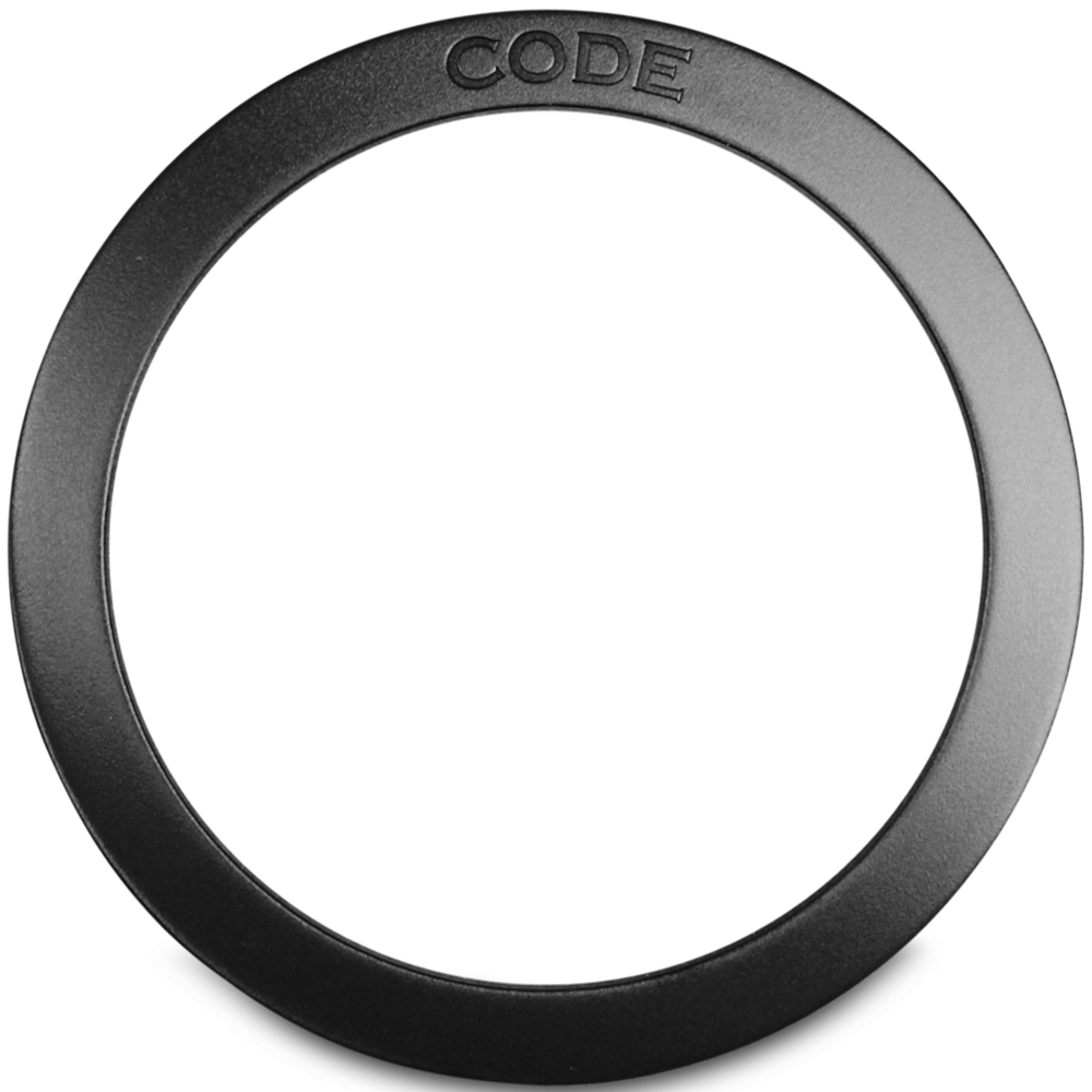 Code Drum Heads 5" Drum Head Port Hole in Black