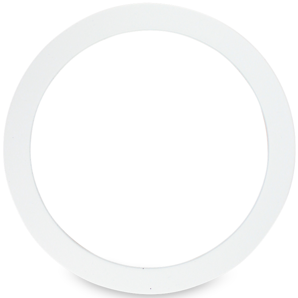 Code Drum Heads 5" Drum Head Port Hole in White