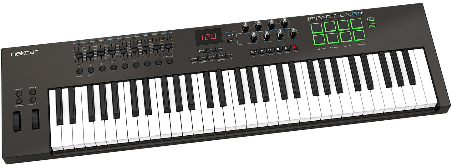 Nektar Impact LX61+ USB MIDI Controller