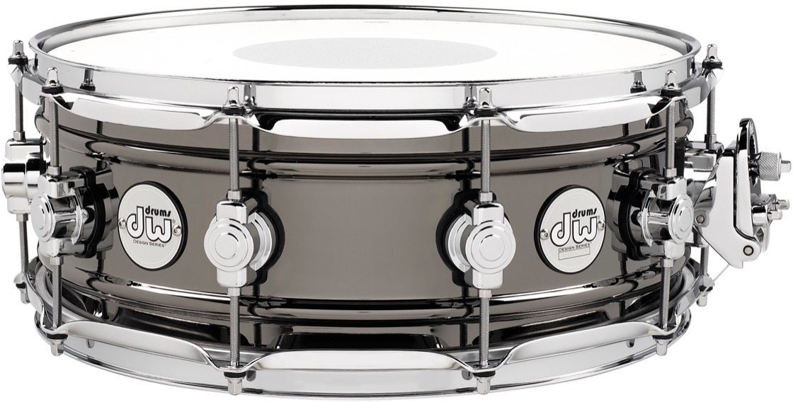 DW Design Series 5.5" x 14" Black Nickel Over Brass Snare Drum