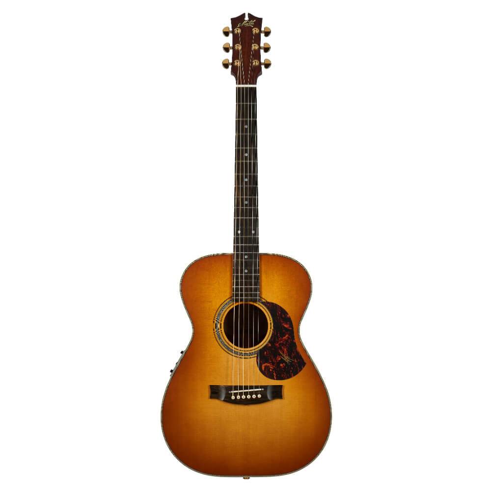 Maton EBG808 NASHVILLE Acoustic Guitar in Vintage Amber Burst