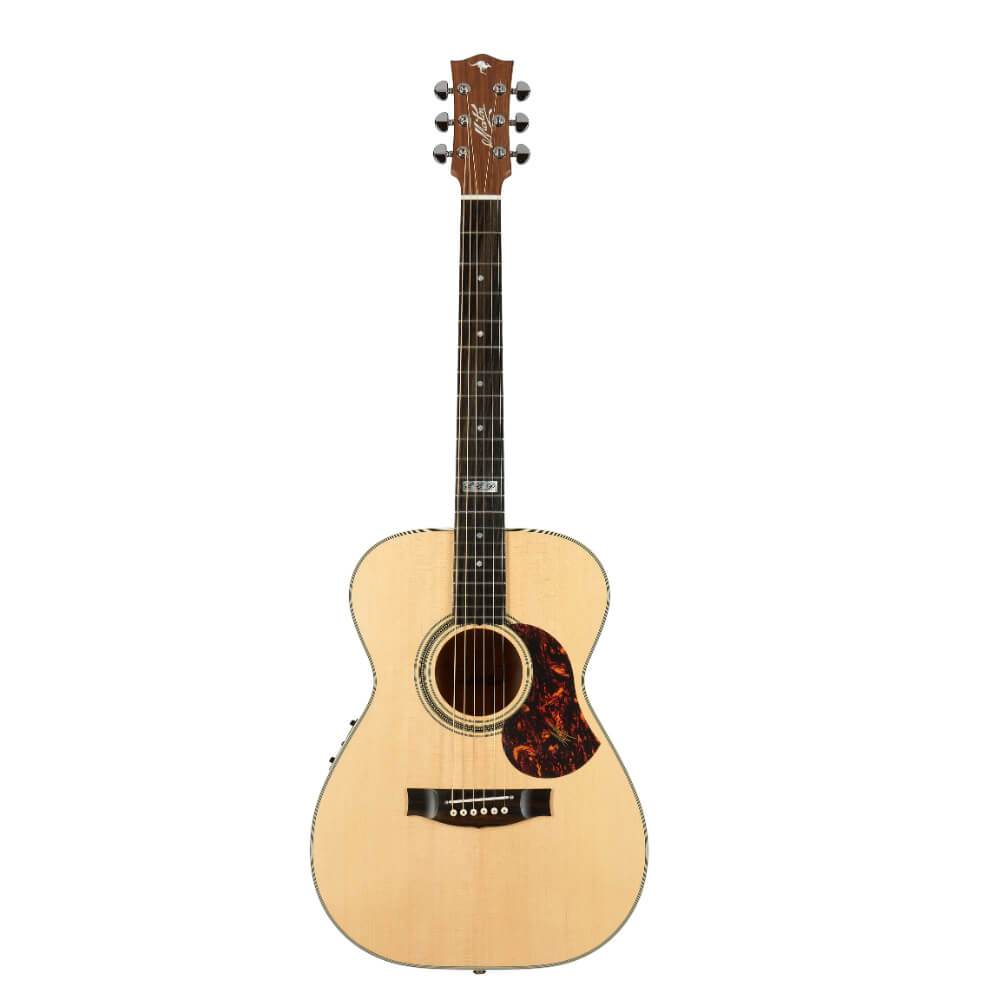 Maton EBG808TE Tommy Emmanuel Acoustic Electric Guitar in Natural Satin