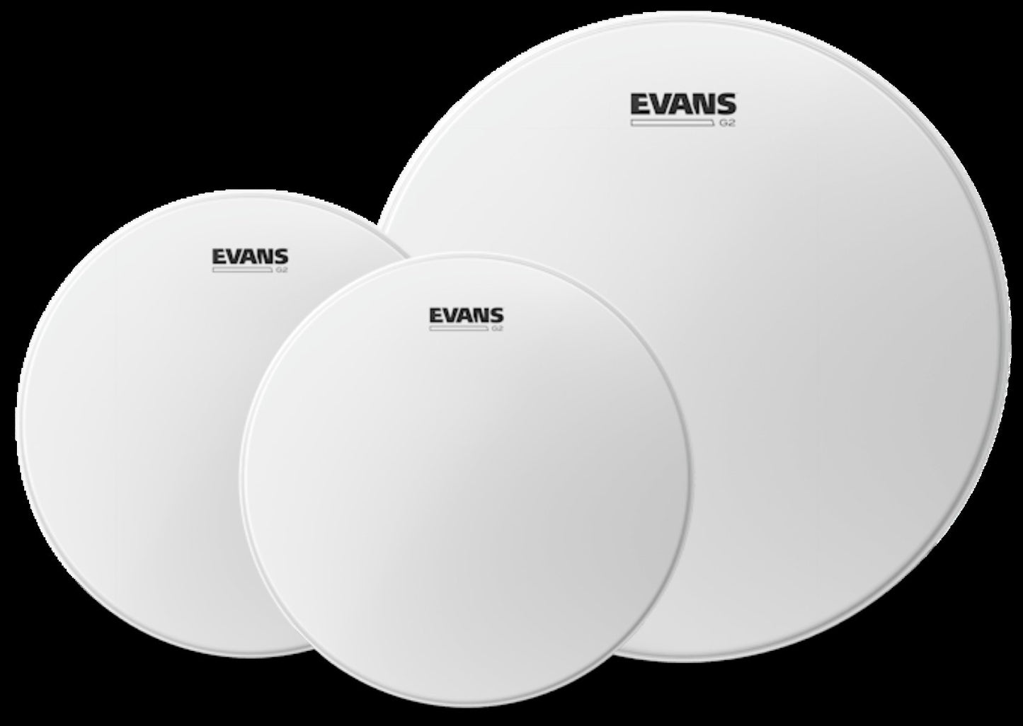 Evans Drumheads G2 Coated Pack 10", 12" and 14"