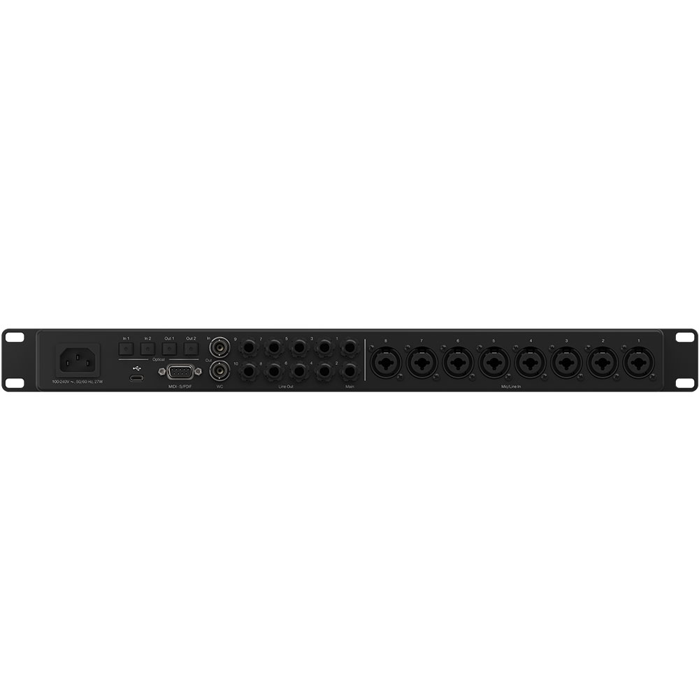 Fender Quantum HD8 26x30 24 bit / 192 kHz USB-C Audio Interface