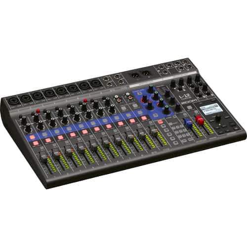 Zoom LiveTrak L 12 Digital Mixer SD Recorder USB Interface
