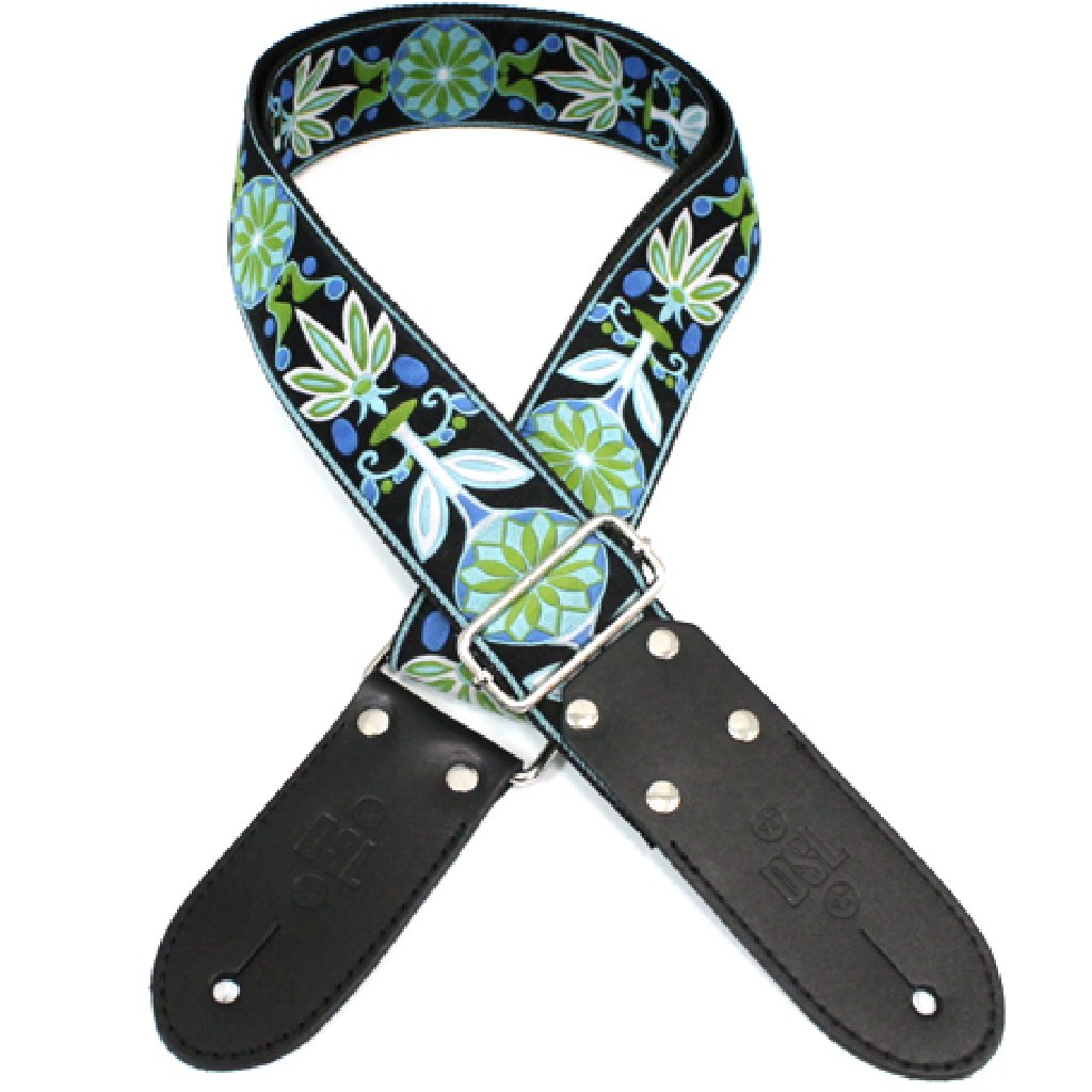 DSL Jacquard Weaving Strap in Fair Blue