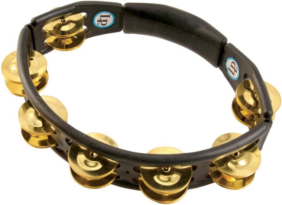 LP LP170 Cyclops Handheld Tambourine in Black Brass
