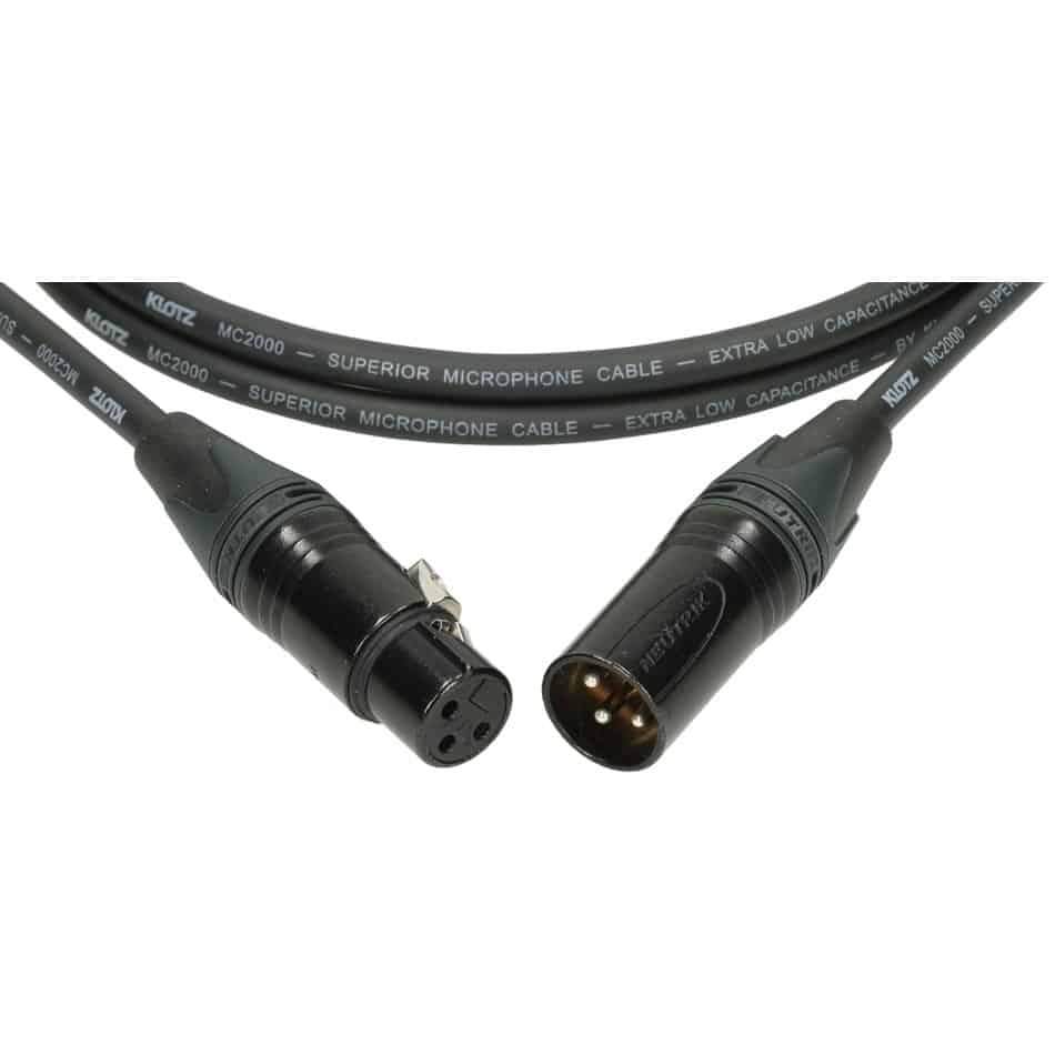 Klotz M2 3m Microphone Cable