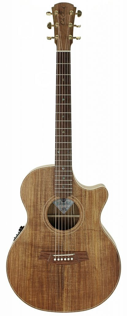 Cole Clark TL2EC-BLBL TL Thin Line Grand Auditorium in Natural Satin