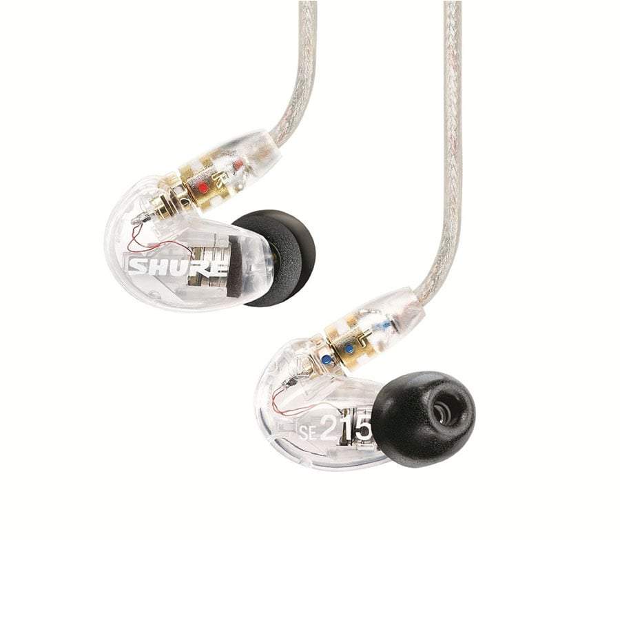 SHURE SE215CL PRO Professional Sound Isolating Earphones - Clear