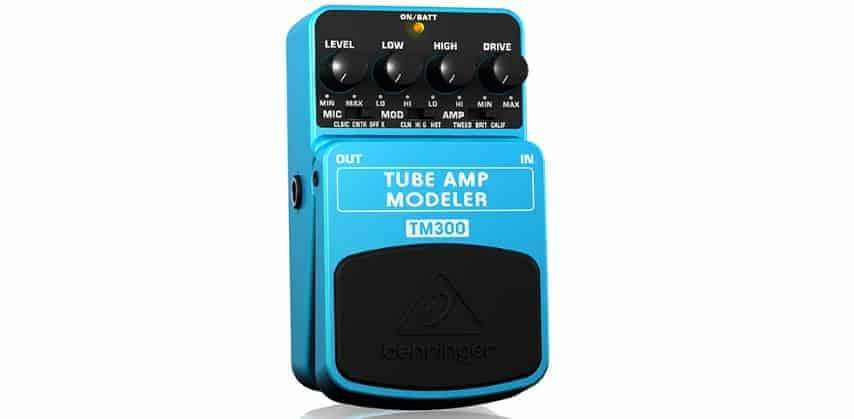 Behringer TM300 Tube Amplifier Modeler Pedal