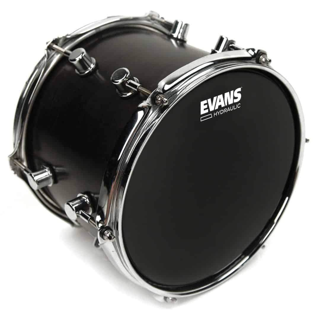 Evans Hydraulic 13" Black Tom Drum Head