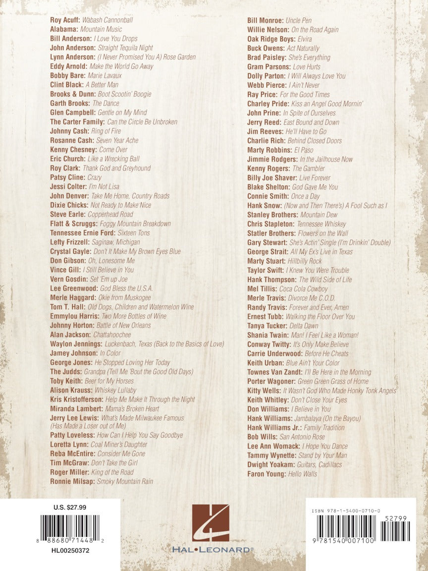 100 Greatest Country Artists PVG