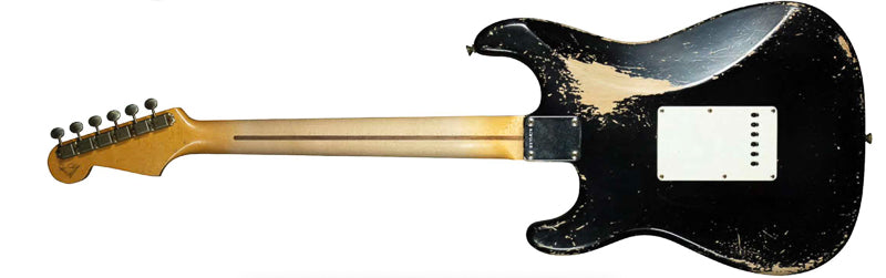 Fender Custom Shop Masterbuilt Dennis Galuszka 1956 Stratocaster Relic in Black