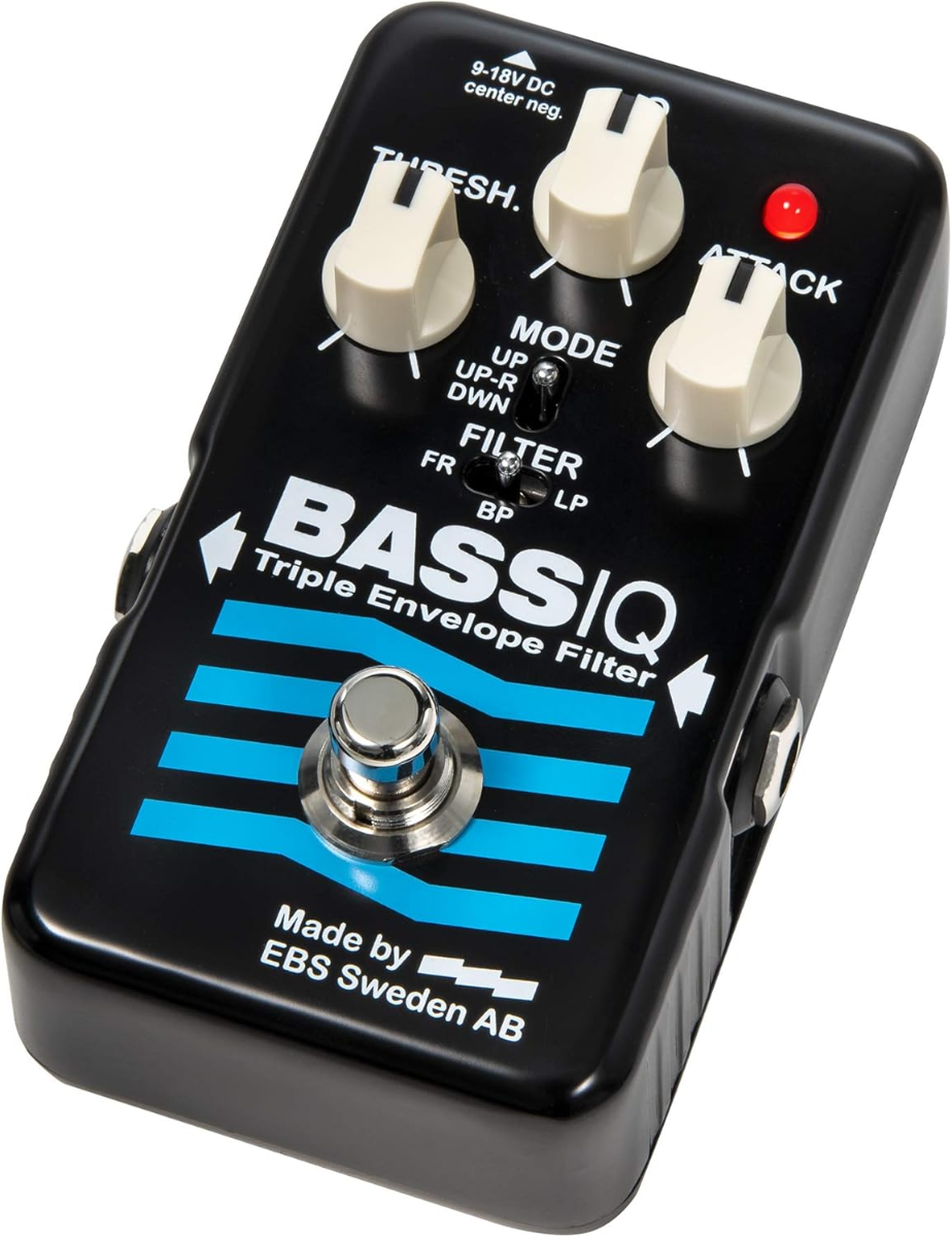EBS BASSIQ Blue Label Triple Envelope Filter Pedal