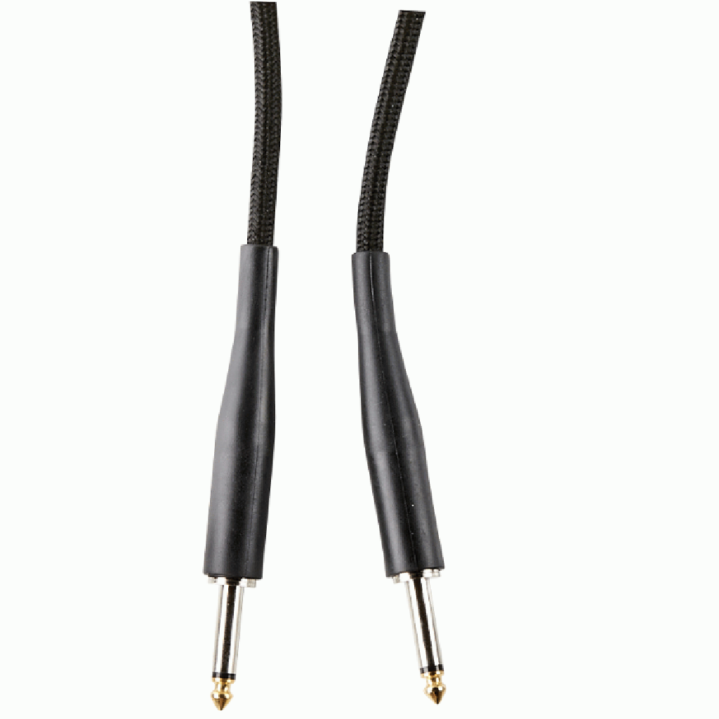 Armour GW20B 20 Foot Guitar Lead in Woven Black