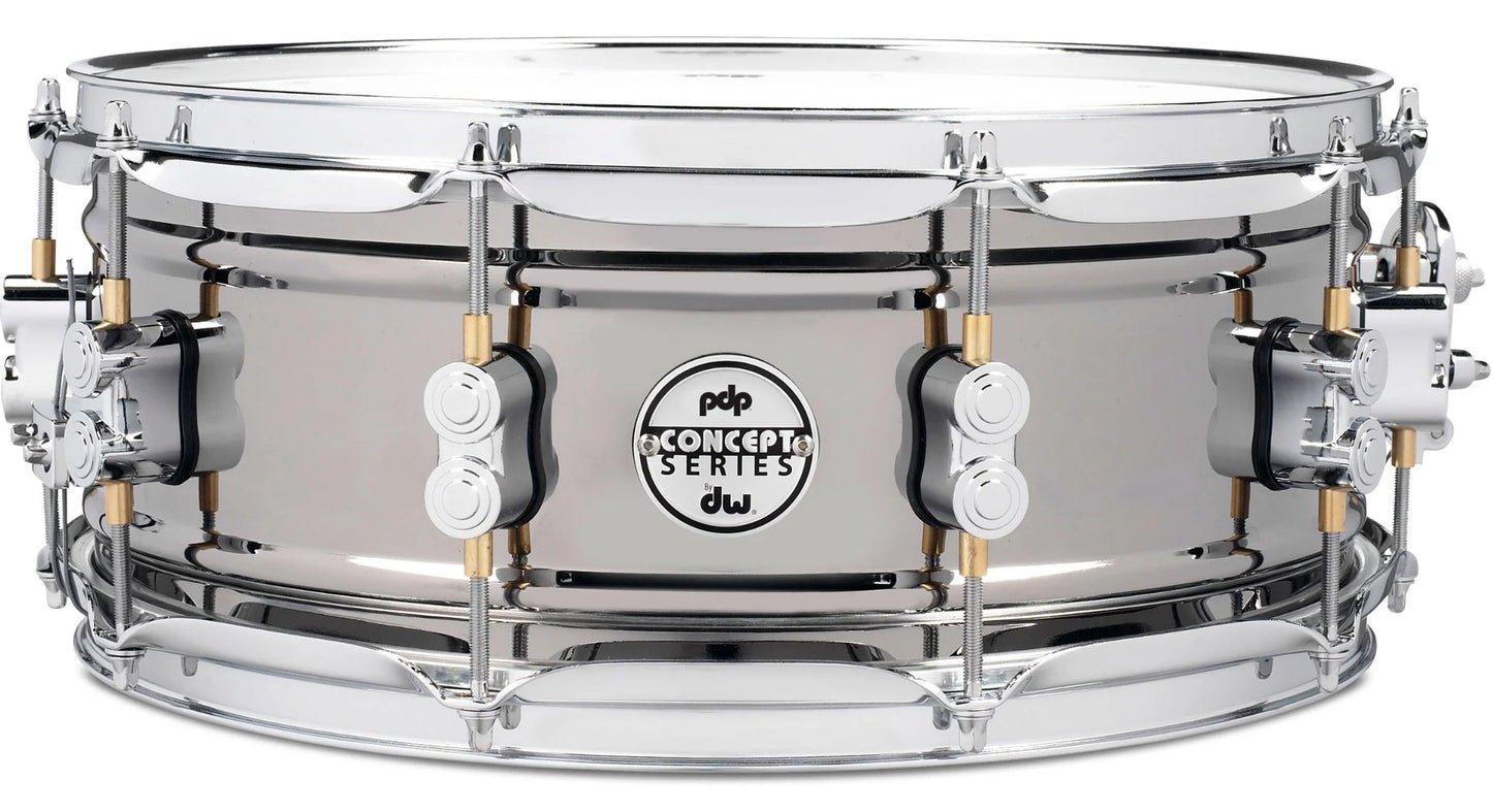PDP Concept Series 5.5" x 14" Black Nickel Over Steel Snare Drum