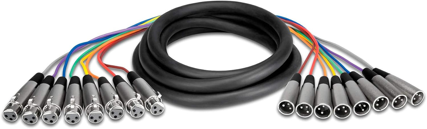 Hosa XLR807 Balanced Snake XLR3F to XLR3M 7m