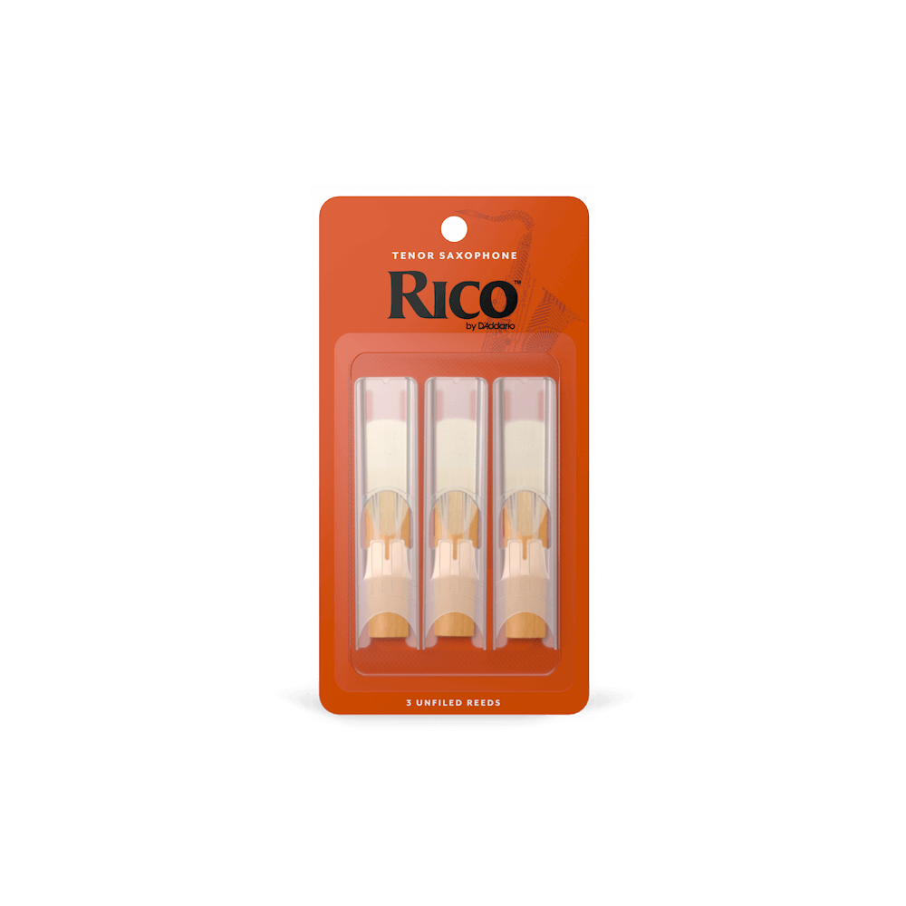 Rico By D'Addario Strength 1.5 3 Pack Tenor Saxophone Reeds