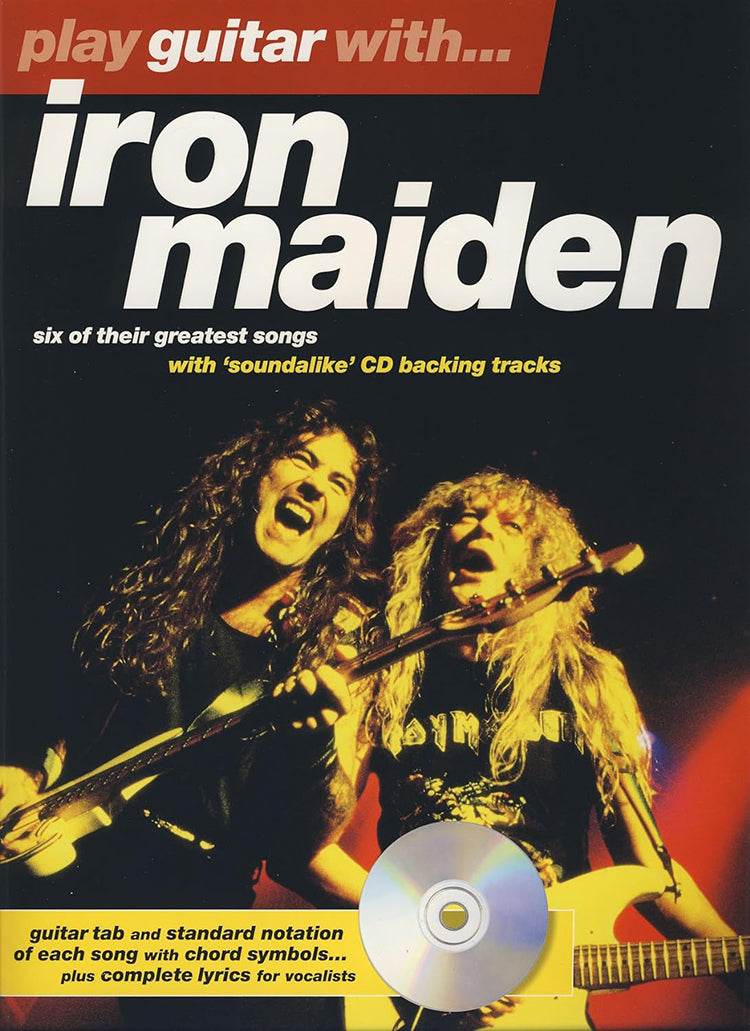 Play Guitar With Iron Maiden BK/CD