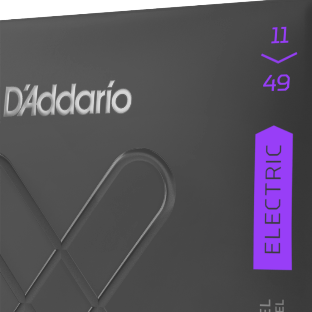 D'Addario XTE1149 XT Nickel Plated Steel Electric Guitar Strings Medium .011-.049 Gauge