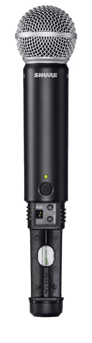 Shure BLX24 and SM58 Wireless Vocal System 614-638MHz