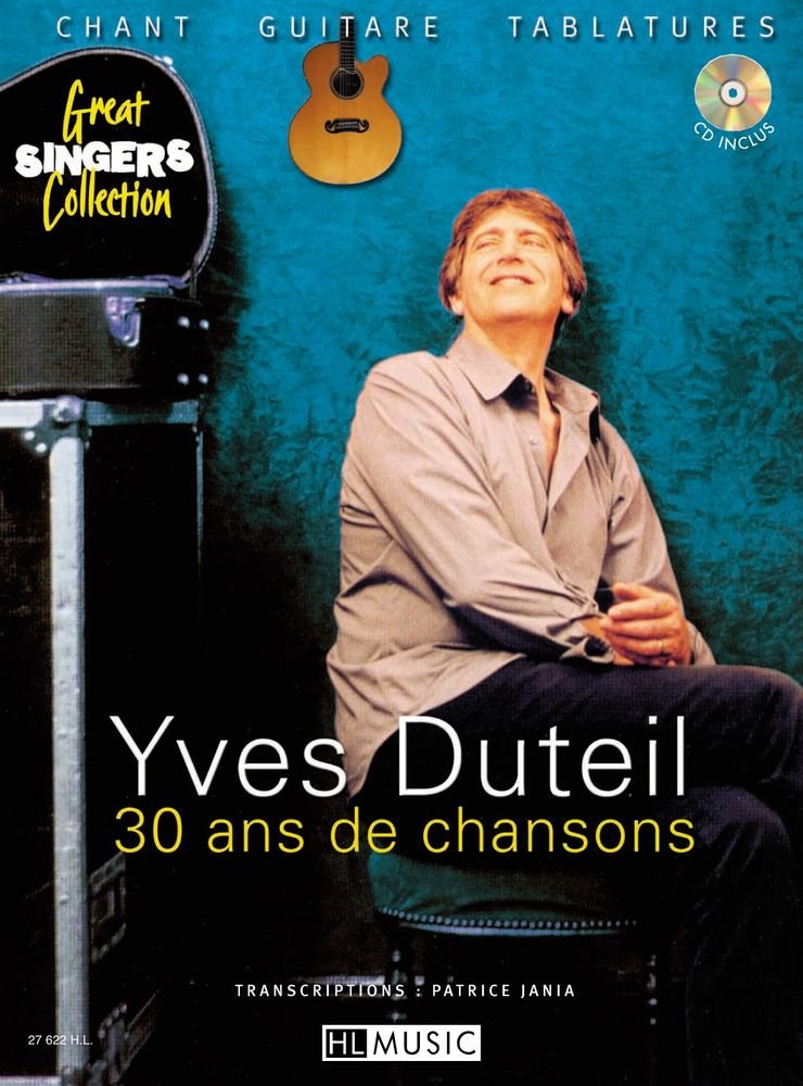 Yves Duteil 30 Ans De Chansons Guitar BK/CD