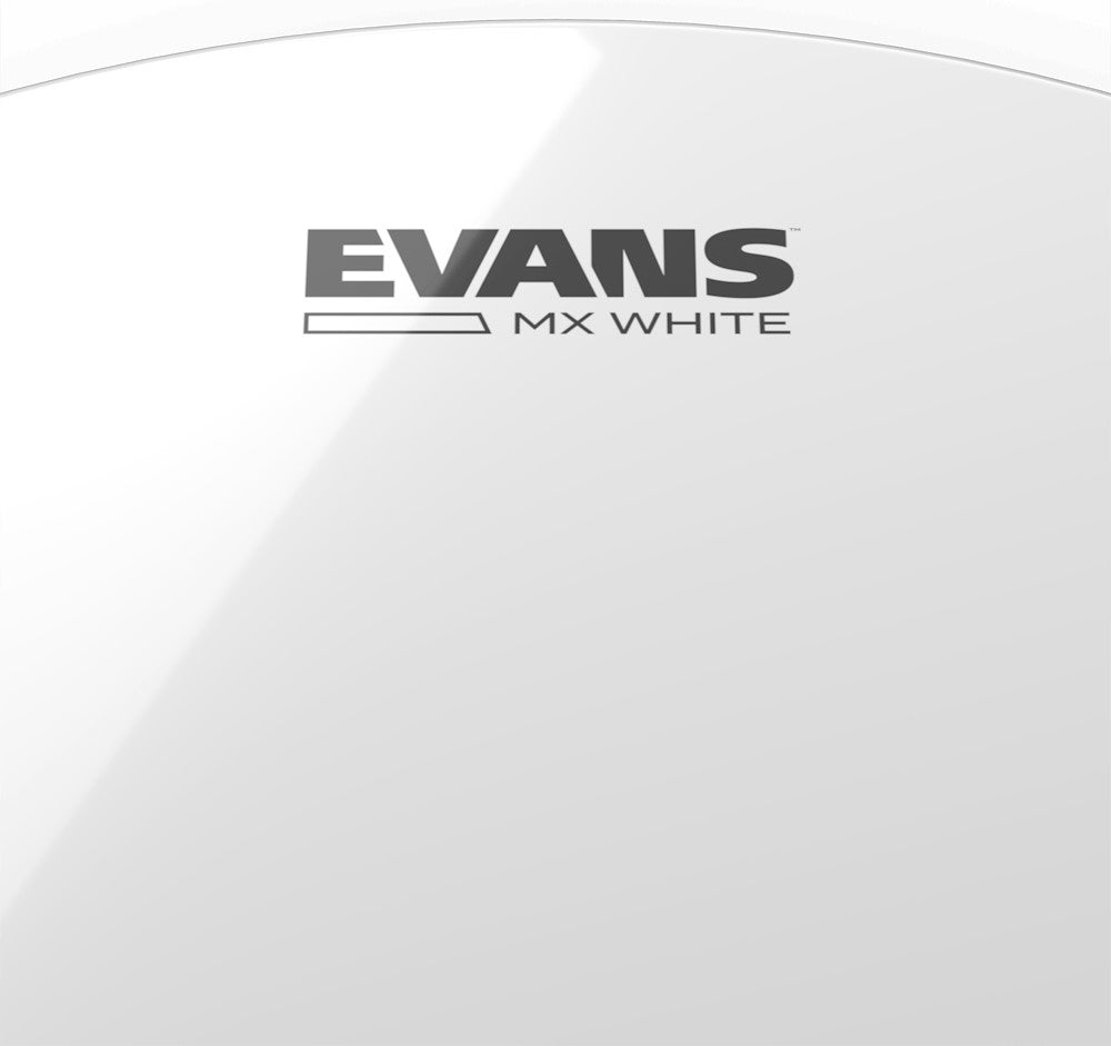 Evans MX White 10" Marching Tenor Drum Head