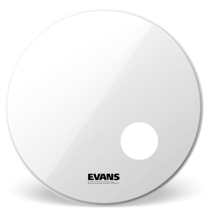 Evans 24" EQ3 Reso Smooth White Drumheads