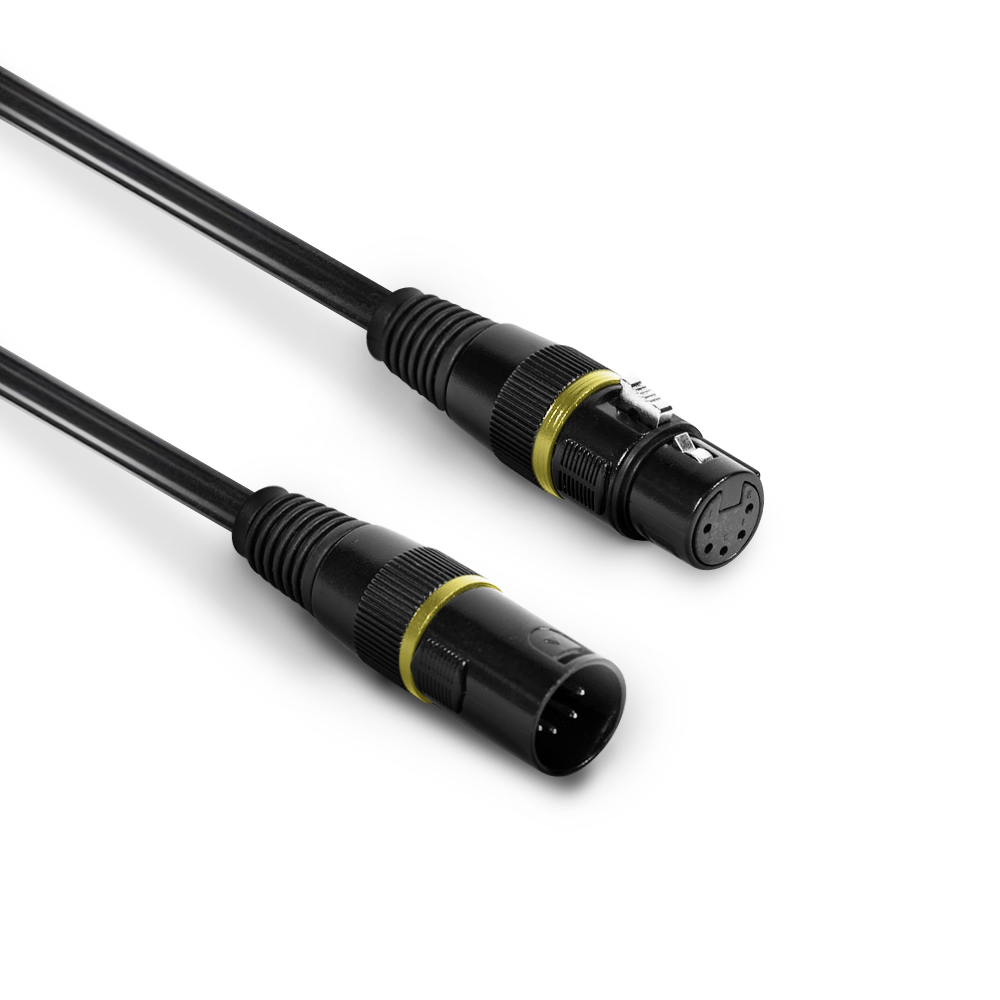 Event Lighting XLR5M5F3 - 5-pin DMX Cable (3m)