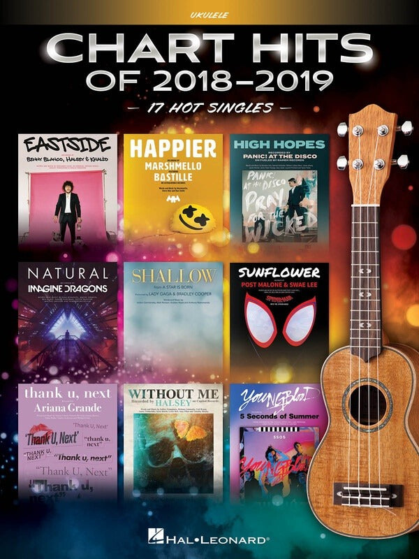 Chart Hits of 2018 to 2019 for Ukulele