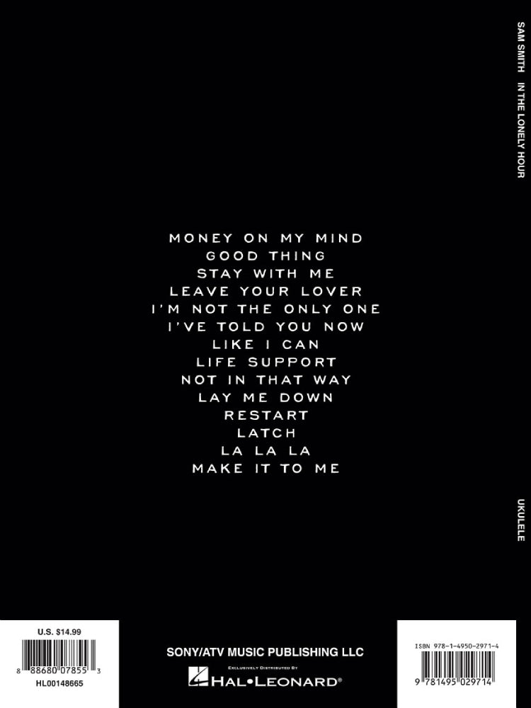 Sam Smith In The Lonely Hour For Ukulele