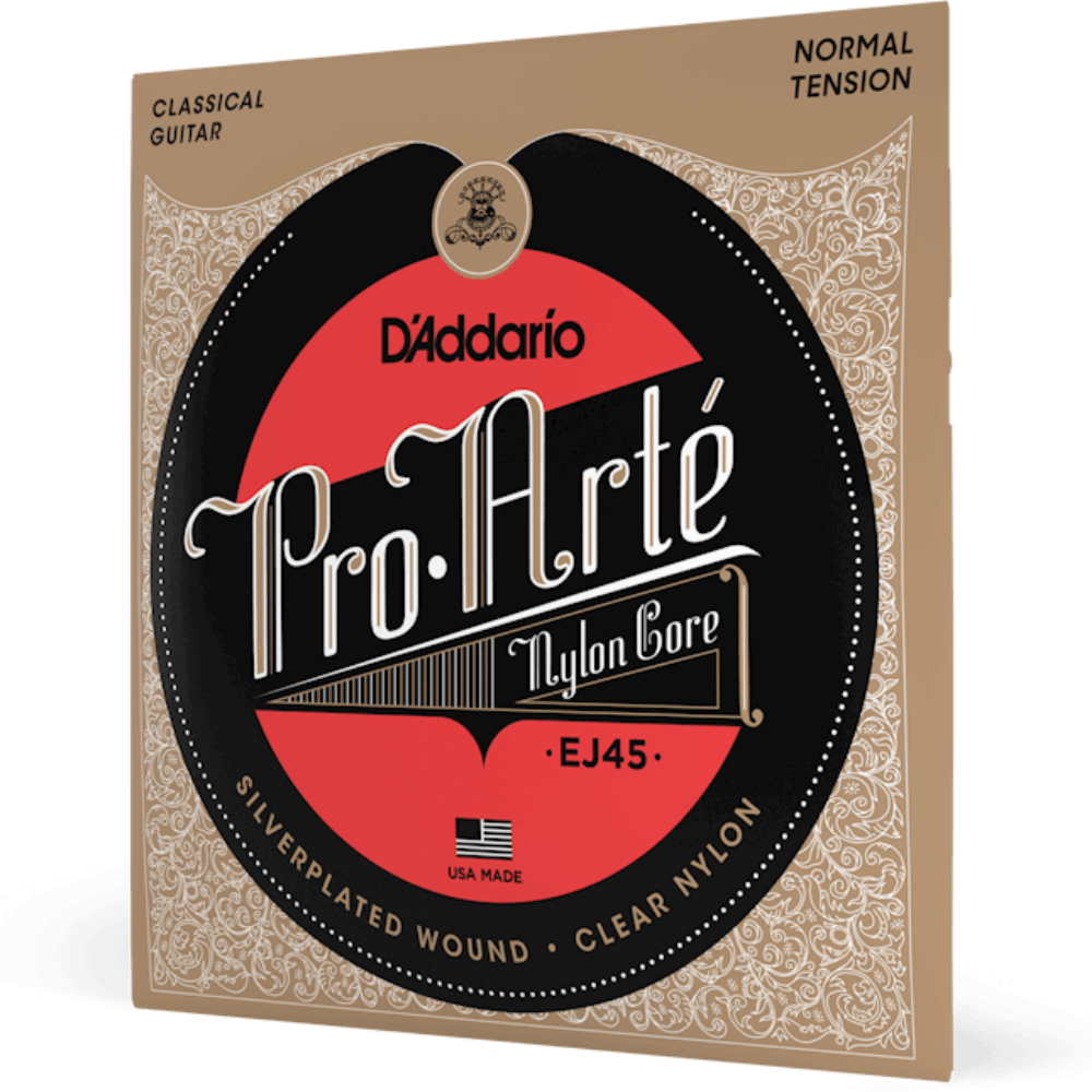 D'Addario EJ45 Pro Arte Nylon Classical Guitar Strings Normal Tension