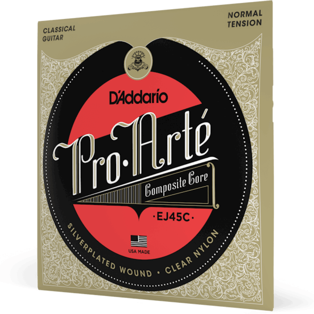 D'Addario EJ45C Pro Arte Composite Classical Guitar Strings Normal Tension