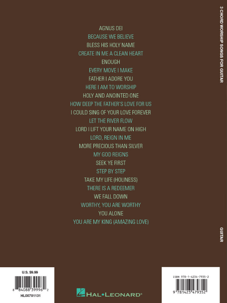 3 Chord Worship Songs For Guitar