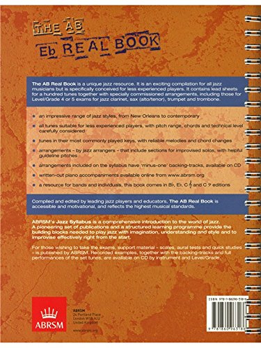 The AB Real Book Eb Edition E Flat Edition