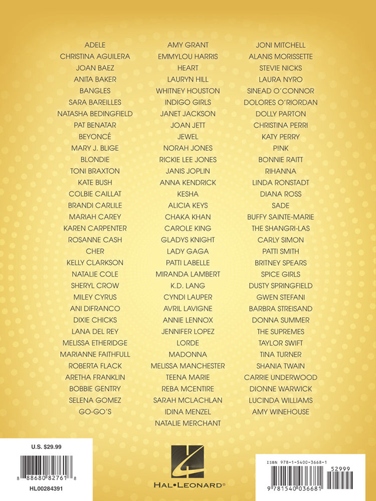 100 Women Of Pop And Rock PVG