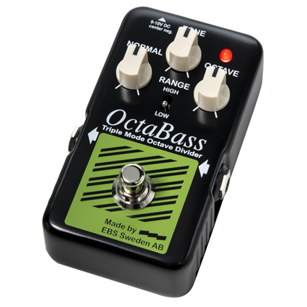 EBS OctaBass Blue Label Triple Mode Octave Divider Pedal